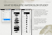 Real Watercolor Procreate Brushes, a Brush Add-On by AP Studio (Thumbnail 2 of 12)