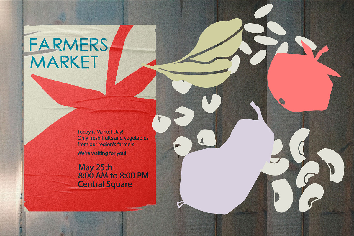 Market Day: 90 Food Illustrations, an Object Graphic by Sveta Pyatigorskaya (Photo 9 of 12)
