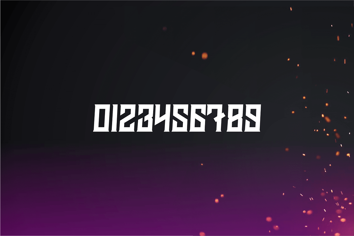 EMBERCLAWS, a Font by zamjumps (Photo 6 of 9)