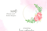 Spring Flowers Watercolor Clip Art, an Illustration by Hello Muse Design (Thumbnail 4 of 6)