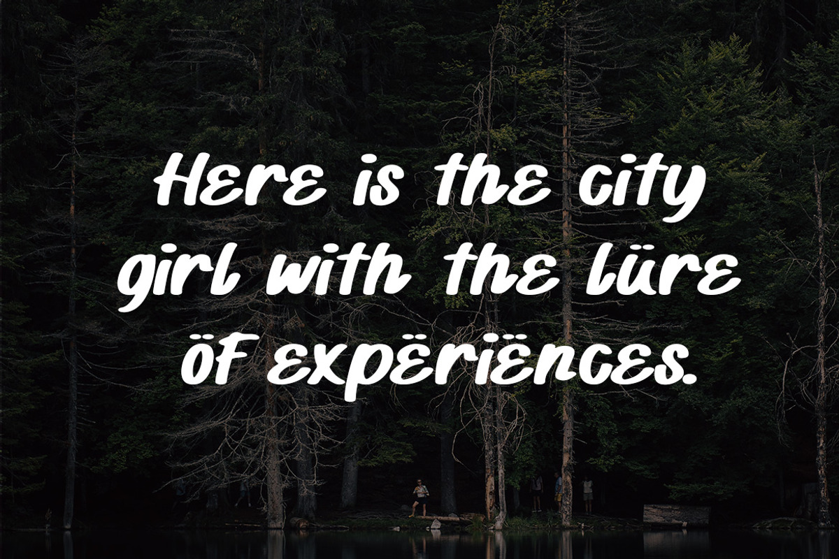 GONJAR - Brush Display Font, a Handwritten Font by ENATIVE (Photo 6 of 6)