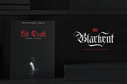Blackent, a Blackletter Font by Burntilldead (Thumbnail 7 of 11)