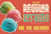 Gelatissimo Ligature Font, a Sans Serif Font by JumboDesign (Thumbnail 5 of 5)