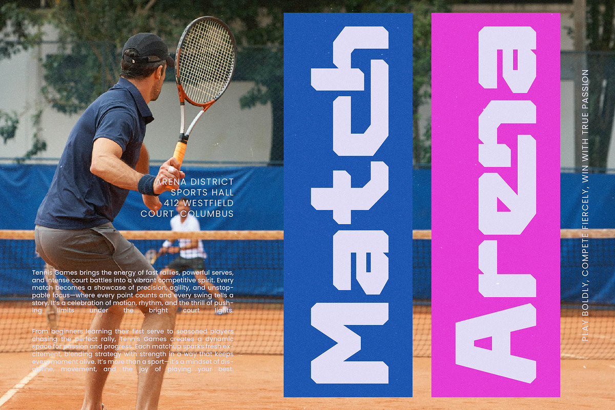 Sporty Youth Modern Retro Font, a Sans Serif Font by timelesstype.co (Photo 14 of 20)