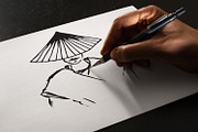 Hand Drawn Oriental Vectors, an Illustration by ijiki (Thumbnail 4 of 5)