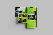 Instagram Carousel Mockup, an Advertising Mockup by Pikachudesign (Thumbnail 5 of 5)