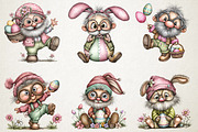 Whimsical Easter Grandpa Clipart, an Illustration by RobertsArt (Thumbnail 5 of 6)