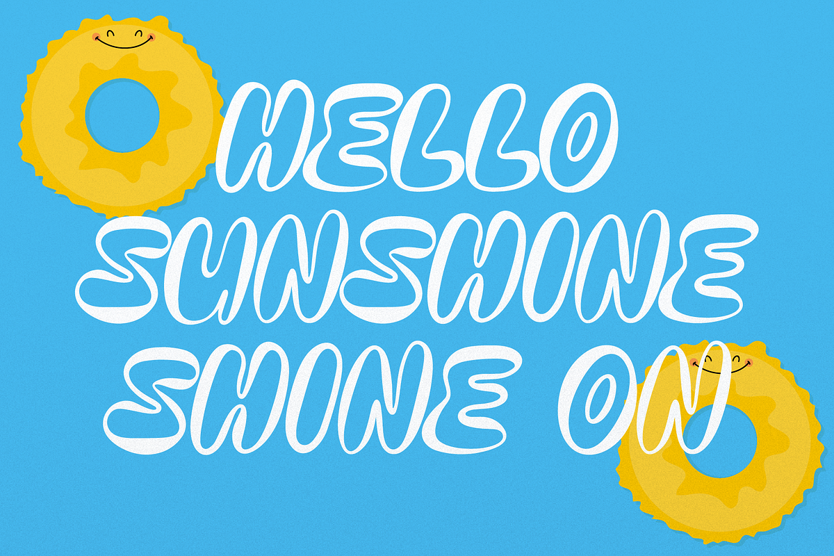 Minggo Plays | Playful Display, a Handwritten Font by gracetype_studio (Photo 6 of 12)