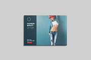 A4 Landscape Magazine Mockup, a Magazine Template by seramoe (Thumbnail 5 of 6)