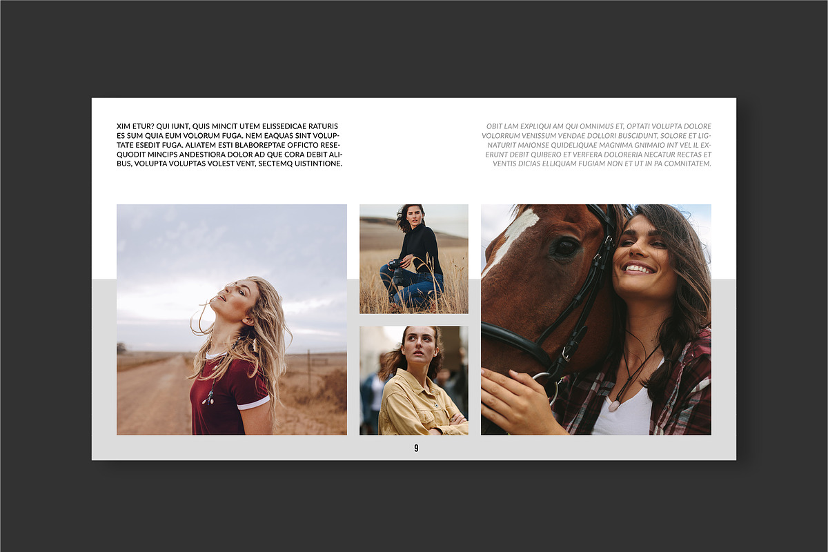 Digital Portfolio (INDD, PPT, Canva), a Presentation Template by tomsarraipodesign (Photo 10 of 21)