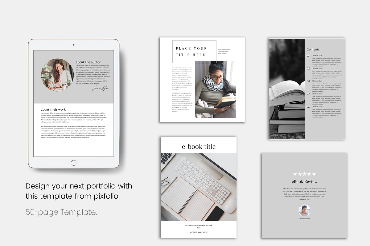 50 Page Canva eBook & Template, a Magazine Template by Templits (Photo 6 of 10)
