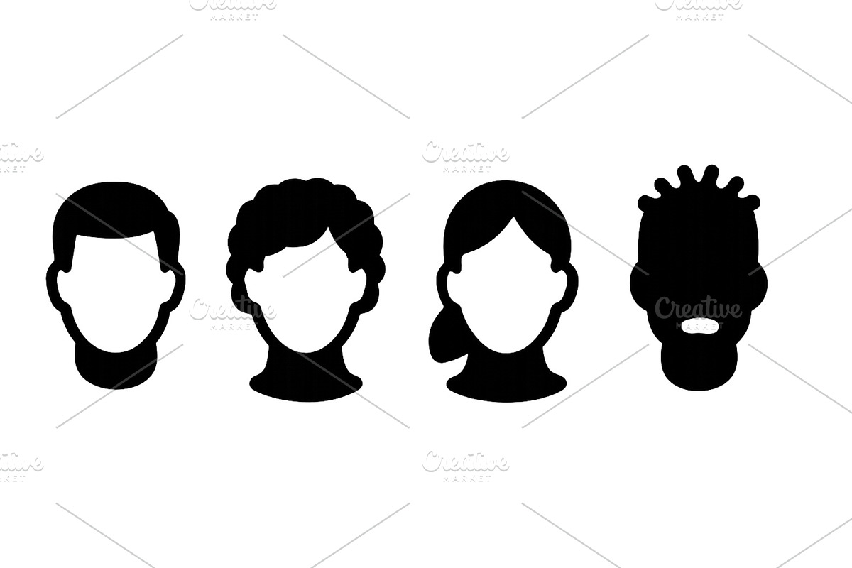 Silhouettes of diverse individuals, an Illustration by ZinetroN