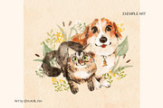 Realistic watercolor brushes - PS, a Brush Add-On by Jenteva Art (Thumbnail 9 of 13)