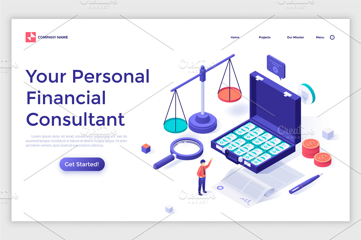 Isometric Solutions Mini. Part 18, a Templates & Theme by Andrew Kras Design (Photo 18 of 22)