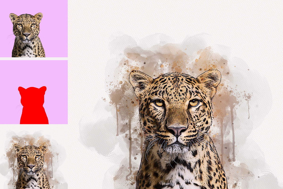 Animal Art Photo Effect, an Action Add-On by MRI STUDIO (Photo 4 of 7)