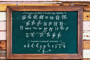 Lucille Hand Lettered Font Duo, a Handwritten Font by Groovy Fonts by Mindy (Thumbnail 11 of 24)