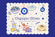 Olympia Athen - Display Typeface, a Serif Font by Lilithcollageart (Thumbnail 1 of 10)