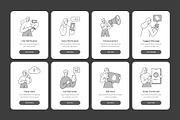 45 Notification Illustrations, a Work Illustration by Prosymbols (Thumbnail 7 of 10)