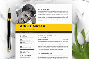 Resume CV Template HR CV Download