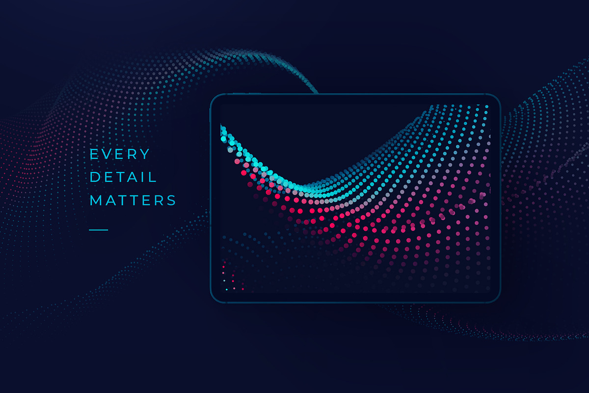 Particle Abstract Backgrounds vol 4, a Templates & Theme by blauananas (Photo 5 of 7)