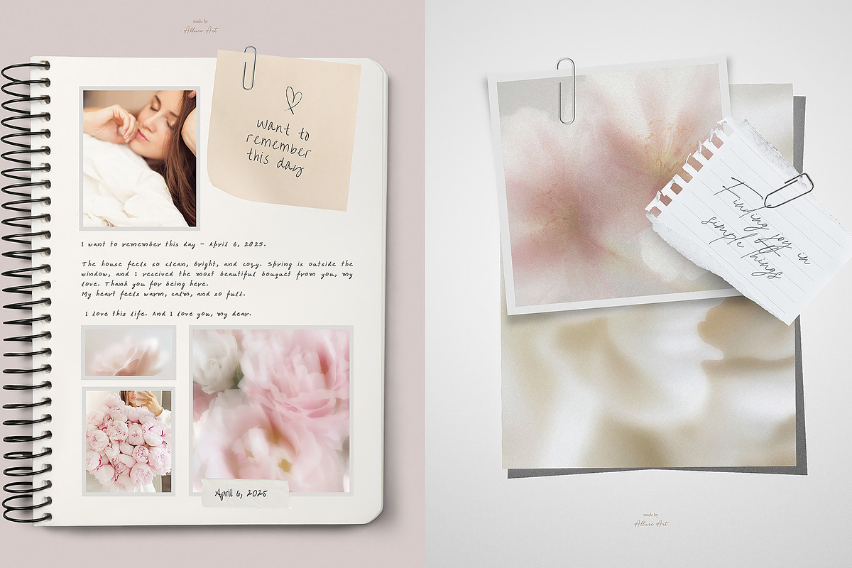 Ethereal Floral Backgrounds Bundle, an Abstract Photo by Allure Art (Photo 11 of 26)