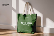 Canvas Tote Bag Mockup, a Product Mockup by RamStudio2 (Thumbnail 7 of 8)
