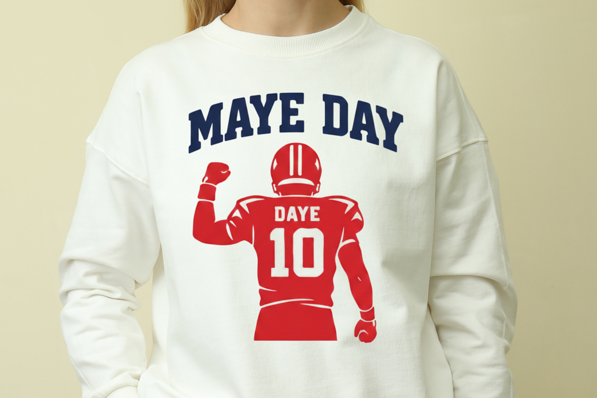 Drake Maye New England Football PNG, a Graphic by Vector Portal (Photo 5 of 6)
