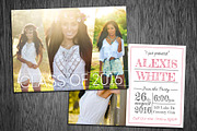 Graduation Announcement Template 01, an Invitation Template by Supremer Studio (Thumbnail 2 of 2)