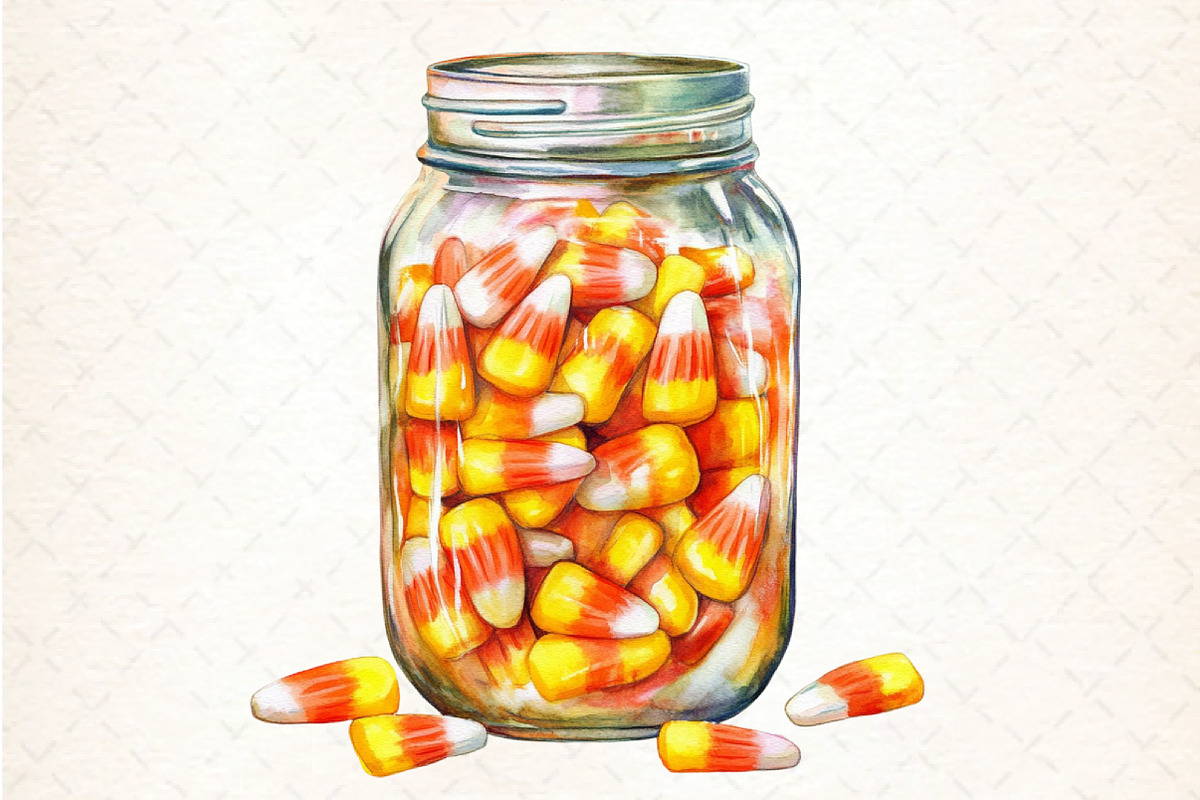 Fall Mason Jars Clipart Bundle, an Illustration by DreamCafeArt (Photo 5 of 5)