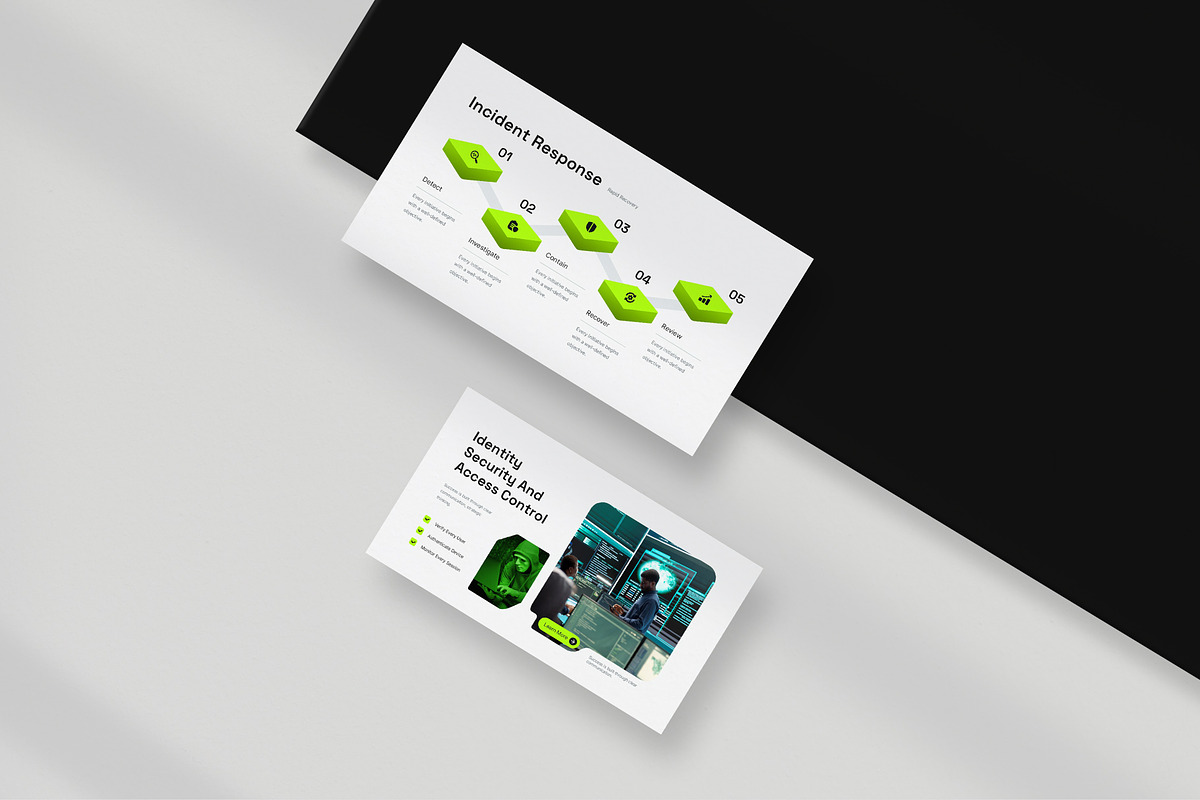 Cyber Security Google Slides, a Presentation Template by New Coral Design (Photo 5 of 6)