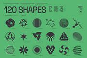 120 Abstract Geometric Shapes Part 4, a Graphic by Vanzyst (Thumbnail 1 of 6)