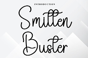 Smitten Buster, a Handwritten Font by InermediaSTUDIO (Thumbnail 1 of 7)