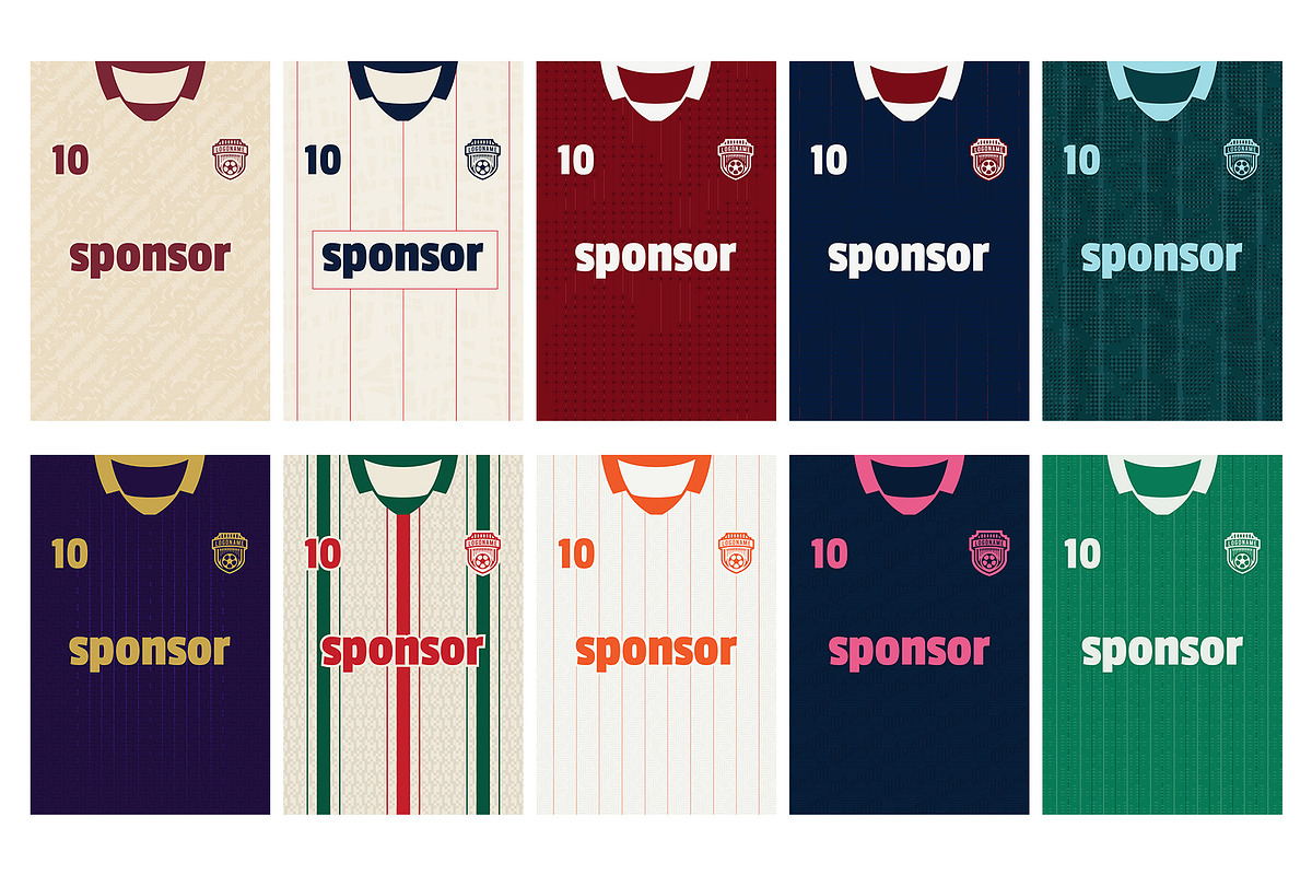 Bundles Sport Jersey Pattern Design, a Pattern Graphic by Evloxx Studio (Photo 9 of 11)