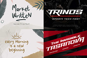 Font Bundle - Year End Sale! 95% OFF, a Font by Arterfak Project (Thumbnail 14 of 16)