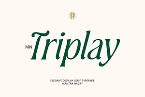 MN Triplay - Elegant Display Serif