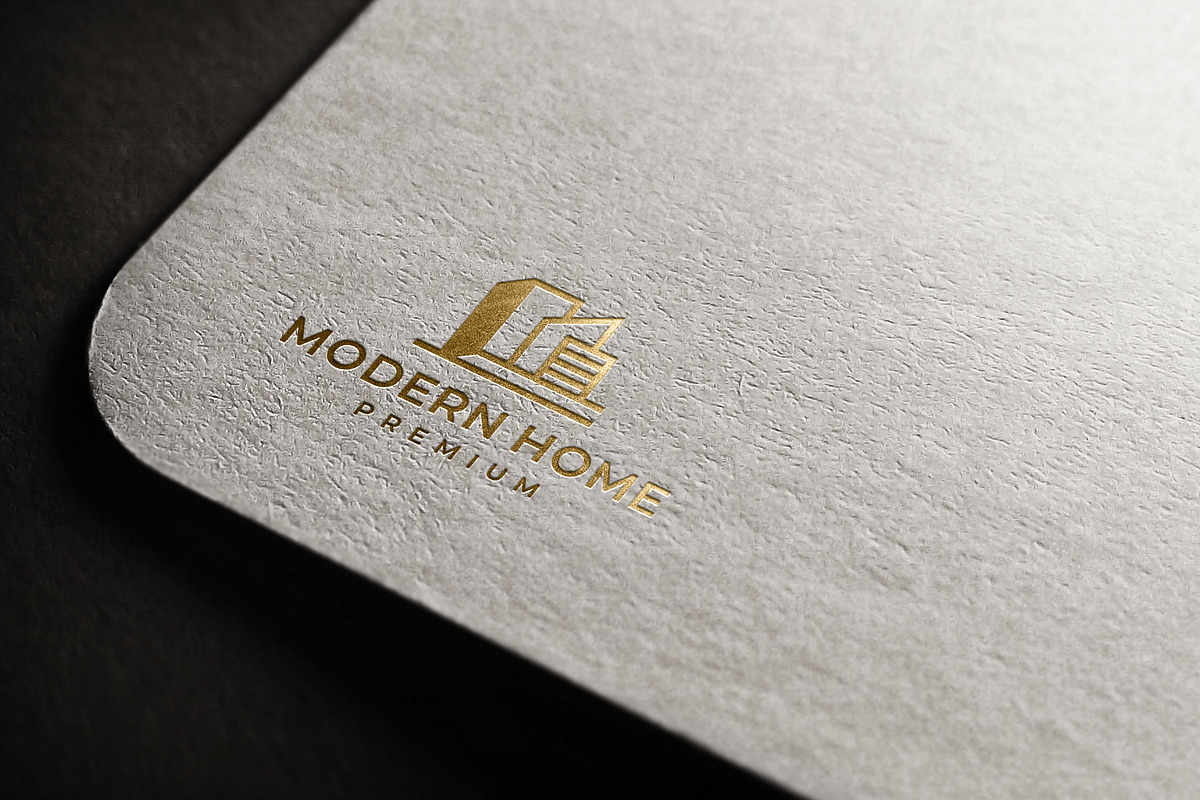 home building modern logo, a Branding & Logo Template by mouze_art (Photo 4 of 4)