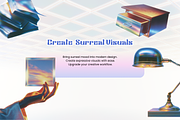 Corporate Dreamcore Surrealism Kit, an Object Graphic by foxsong (Thumbnail 5 of 6)