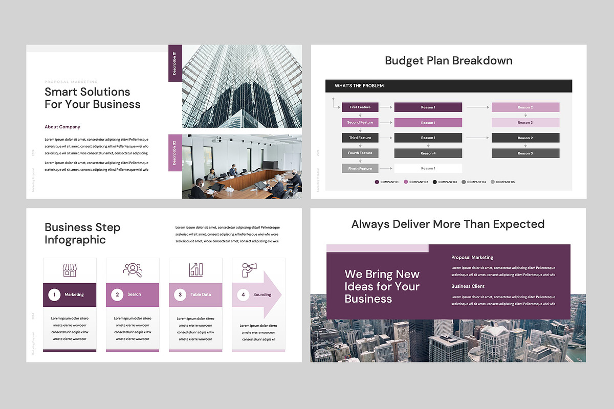 CHINELE - Marketing Proposal GS, a Presentation Template by rgbryand (Photo 5 of 9)