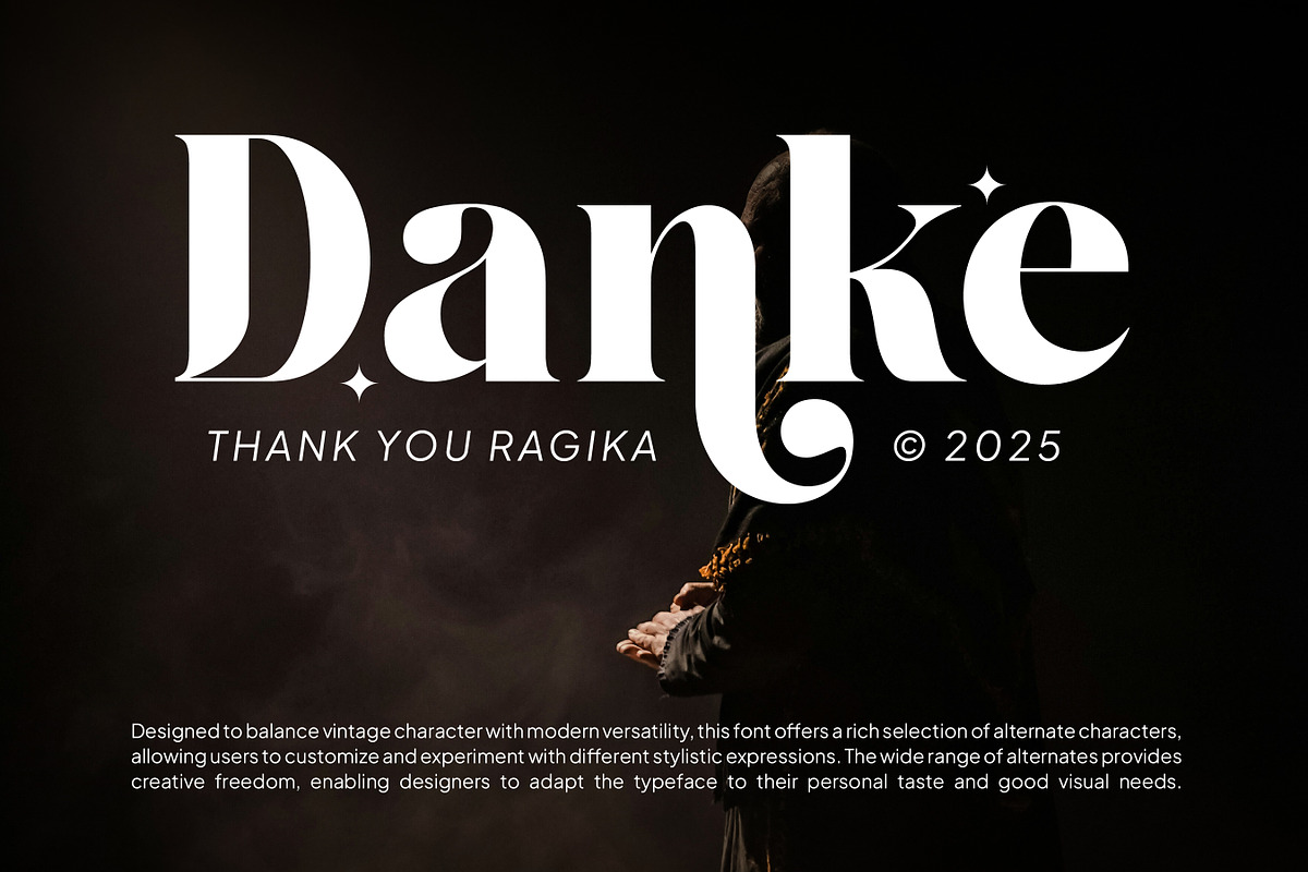 Ragika - Elegant Retro serif, a Serif Font by Flawless And Co (Photo 5 of 10)