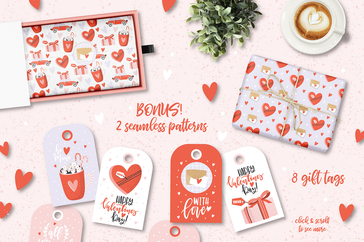 Valentine's Day Clip arts & quotes, an Object Graphic by lokko studio (Photo 6 of 8)