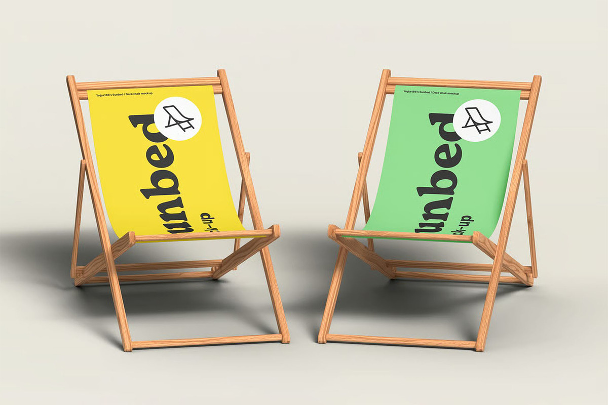 Sunbed Mock-up, a Product Mockup by zippypixelstudio (Photo 5 of 8)