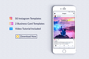 Instagram Inspirational Quote Bundle, a Social Media Template by Jaisivakumar (Thumbnail 8 of 9)