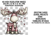 Whimsical Woodland Christmas Animals, an Illustration by Craft Nest (Thumbnail 3 of 6)