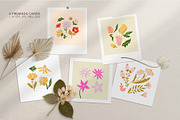 Flowers and leaves illustrations, a Decorative Illustration by La Petite Line Art (Thumbnail 5 of 11)