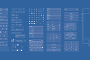 iOS7 Clear Pro (AI/EPS), an iPhone Mockup by pypple (Thumbnail 2 of 5)