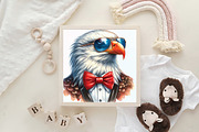 Watercolor 4th Of July Clipart, an Illustration by CraftArtStudio (Thumbnail 6 of 6)
