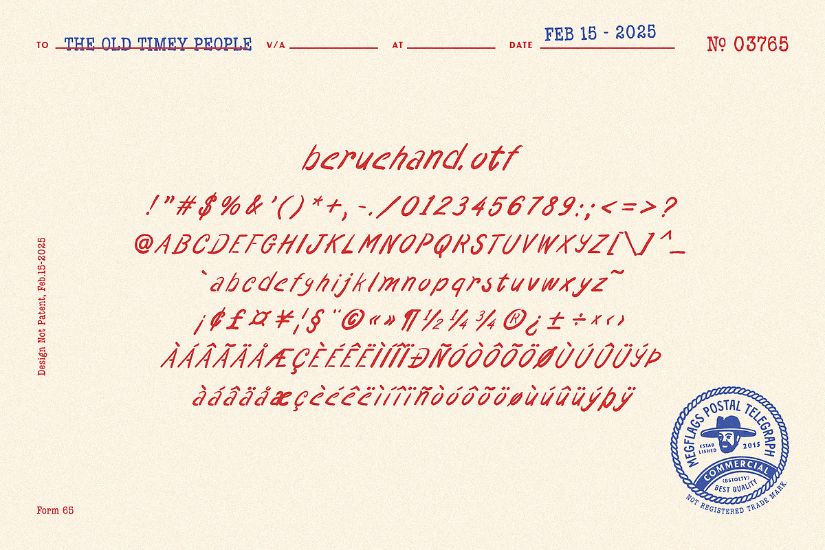 Beruegram, a Sans Serif Font by Megflags (Photo 5 of 9)