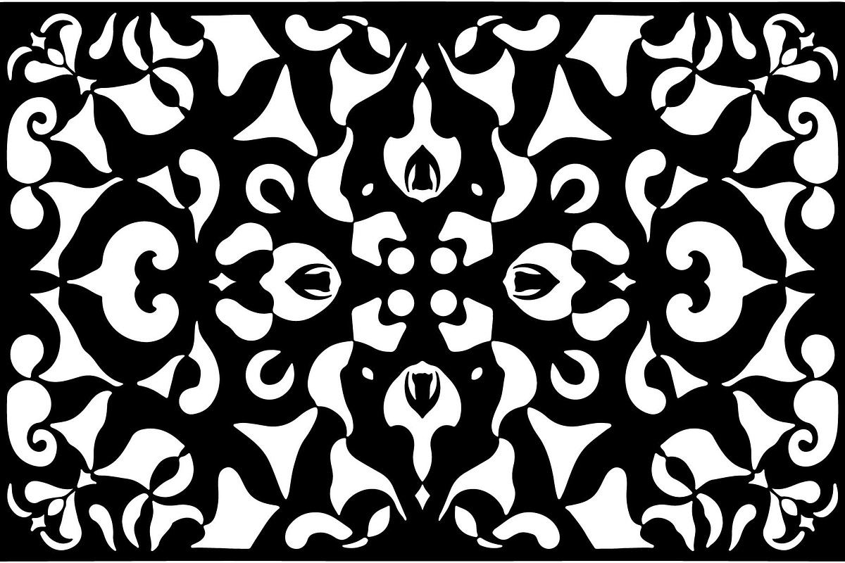 Intricate Decor Panel Bundle, an Object Graphic by Designer_Momina (Photo 3 of 13)