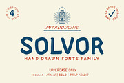 SOLVOR - Extra Badge Template, a Serif Font by Blazing Sun Creative (Thumbnail 1 of 8)