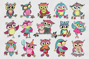 Cute owls, an Object Graphic by Maya Ivart (Thumbnail 2 of 12)